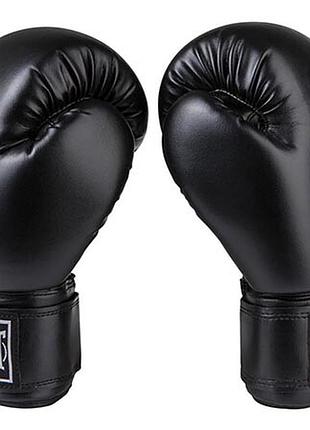 Перчатки боксерские evl 8oz черный dx-380-8bk