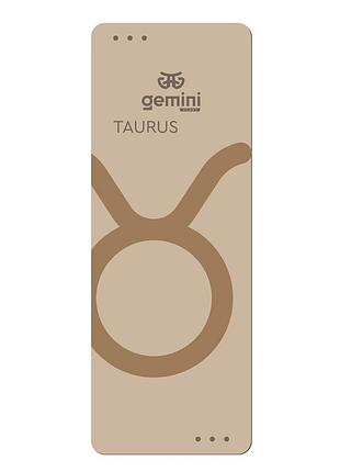 Коврик для йоги каучуковый полиуретан pro zodiac taurus gemini sport pro телец183см*68см*5мм puy-4900-9