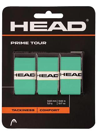 Намотки для теннисной ракетки head prime tour 3 шт мятные 285-621-sn (орригинал)