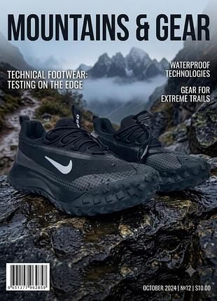 Термо nike acg mountain fly low gore-tex чорні