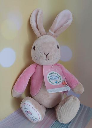 М'яка іграшка my first flopsy bunny від бренду rainbow designs з колекції «once upon a time» за мотивами казок беатрікс поттер про кролика пітера