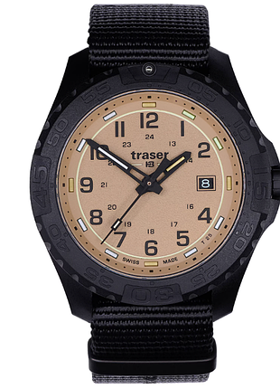 Швейцарские мужские часы traser p96 outdoor pioneer rs бежевий 111757