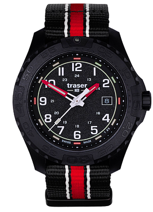 Швейцарские мужские часы traser p96 outdoor pioneer ts черный 111759