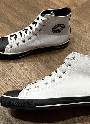 Кожаные кеды converse all star chuck taylor, размер 43