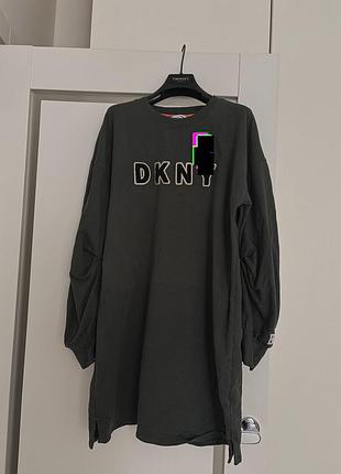 Дуже стильне повсякденне плаття коротке осінь спортивне dkny оригінал