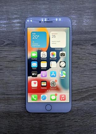 Б/у смартфон apple iphone 7 plus a1784 3/128gb, 5.5", 4g lte, dual 12mp, рабочее состояние