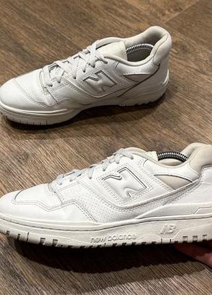 Кожаные кроссовки new balance 550, размер 41