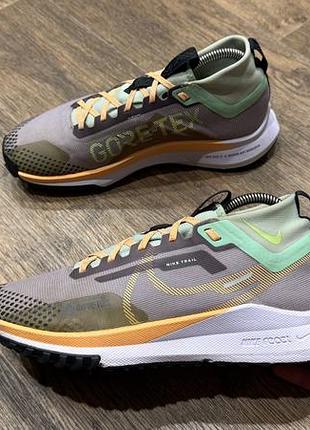 Водонепроницаемые кроссовки nike react pegasus trail 4 gore-tex, размер 42