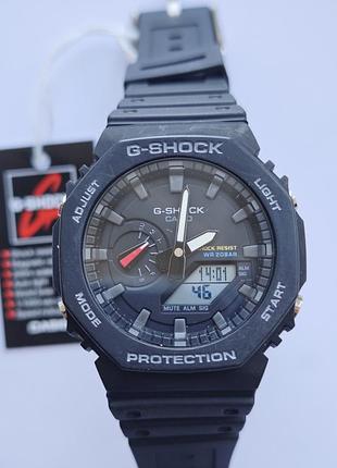 Часы casio g-shock ga-2100 джи шок тактические черные