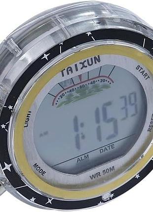 Водонепроникний годинник sarini для мотоциклів, з циферблатом, цифровий годинник, що приклеюється до керма