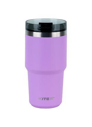 Термокружка kite 600 мл фиолетовая (k24-1206-2)