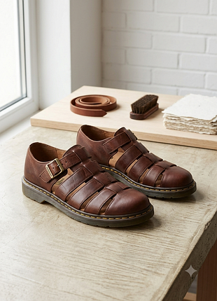 Сандалии от бренда dr. martens