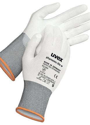 Защитные перчатки uvex phynomic lite w с nbr-пропиткой (60041) размер 08