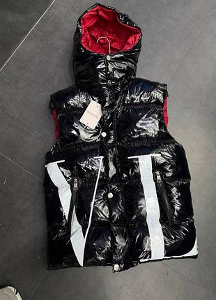 Жилетка moncler x valentino чорна