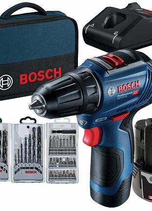 Шурупокрут-дриль bosch gsr 12v-30 (06019g9001)