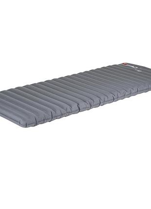 Коврик надувной bo-camp flex built-in pump 194x70x10 cm anthracite