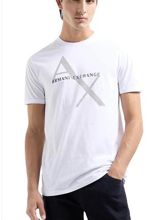 Нова футболка armani exchange розмір s quilted logo