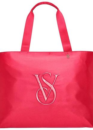 Сумка victoria’s secret monogram logo tote bag