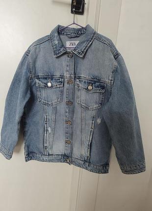 Джинсовка zara
