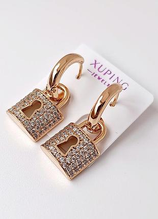 Сережки xuping 1626 із медичного сплаву