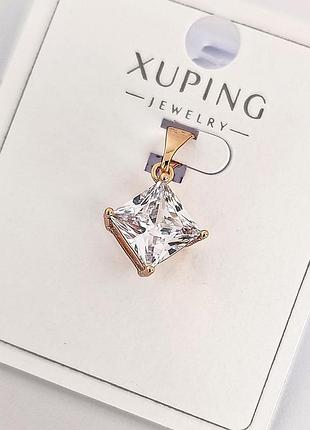 Підвіска xuping 5063, медичне золото, 18к позолота