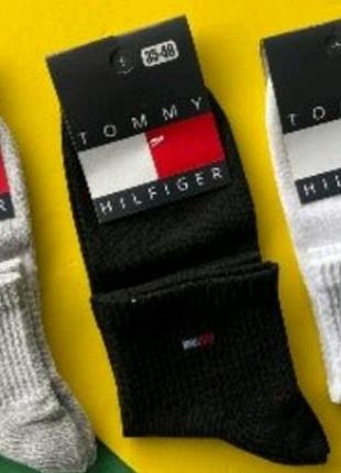 6 пар жіночі,підліткові демісезонні спортивні шкарпетки tommy hilfiger 35-40 розмір