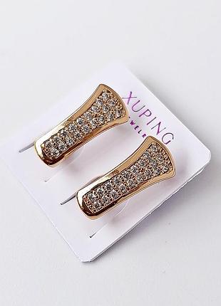 Сережки xuping 7559 із медичного сплаву