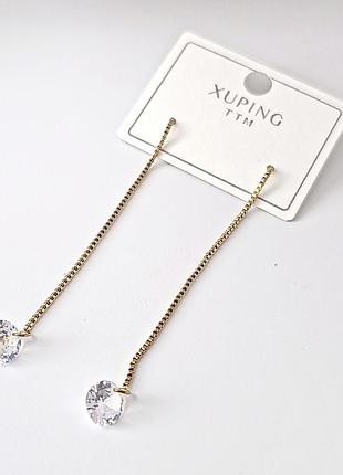 Сережки xuping 5336 із медичного сплаву