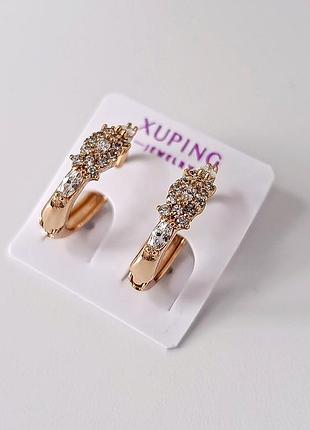 Сережки xuping 0400 із медичного сплаву