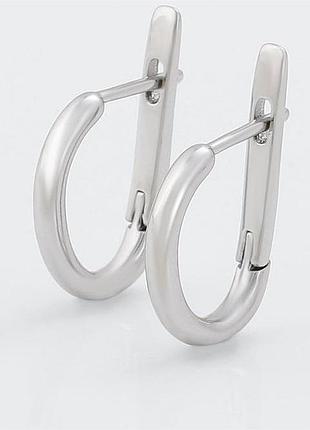 Серьги xuping 4638, медицинское золото, роди