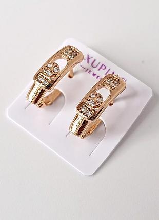 Сережки xuping 8668 із медичного сплаву
