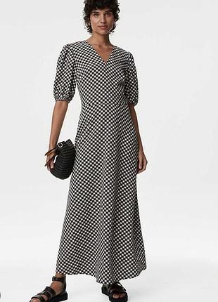 Сукня картата marks and spencer