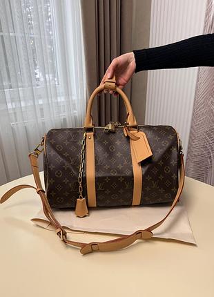 Louis vuitton keepall 40 monogram canvas 40х22