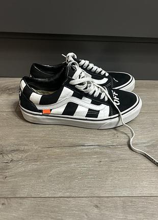 Кеди vans & off white