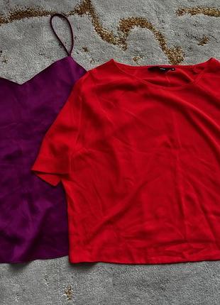 Набір блузка + майка жіночі розмір l/xl