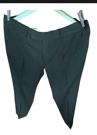 Брюки lagerfeld wool trousers stretch grey