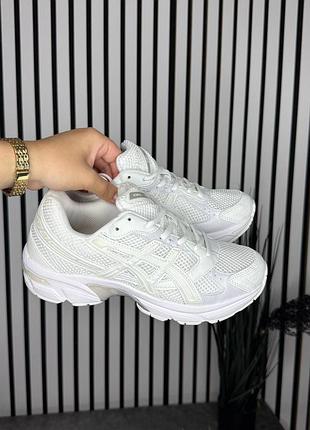 Стильні жіночі кросівки asics gel-1130 total white