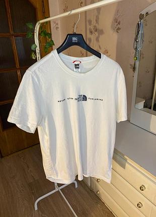 Футболка біла tnf