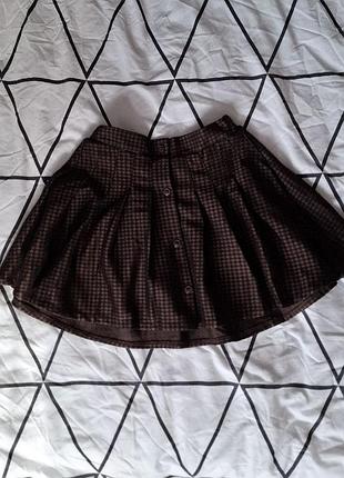 Спідничка в клітинку zara
