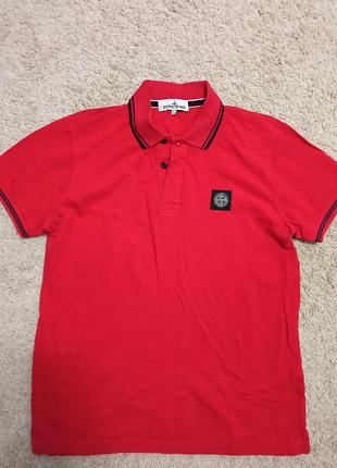 Футболка поло stone island