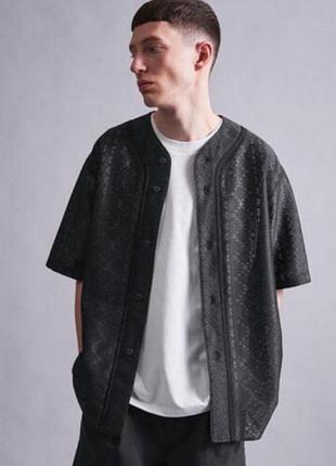 Рубашка джерси blvck paris оригинал 50-52р. унисекс