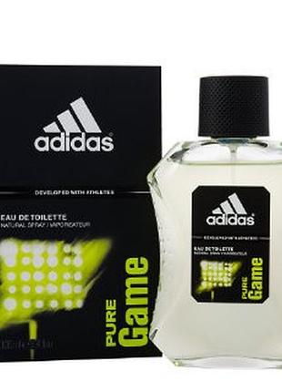 Туалетна вода чоловiча adidas pure game 100мл.