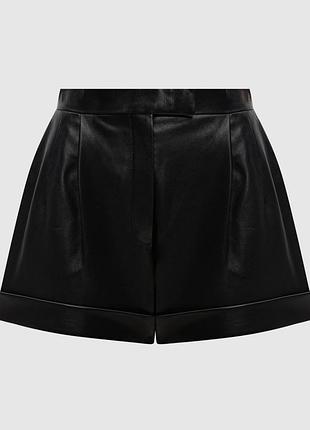 Шкіряні шорти zara 🩷 m розмір