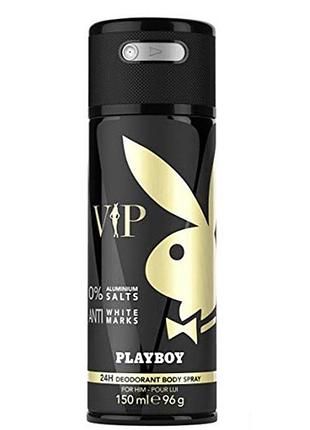 Дезодорант чоловічий парфумований playboy vip 150 мл