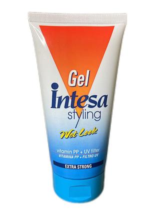Гель для укладки волос intesa styling wet look 150 мл