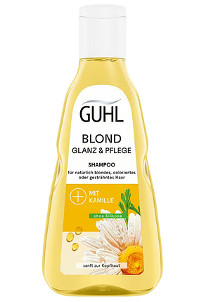 Шампунь для светлых волос guhl blond glanz & pflege 250 мл.
