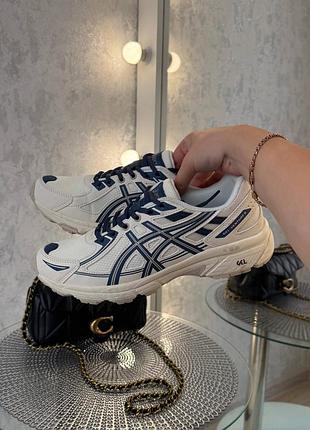 Стильні кросівки asics gel venture 6 white/blue