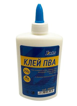 Клей канцелярский пва 358010 колпачок-дозатор 250 грамм