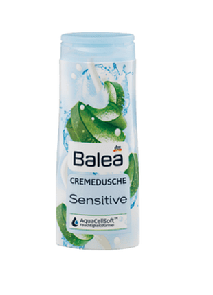 Гель для душу жіночий balea sensetive 300мл.