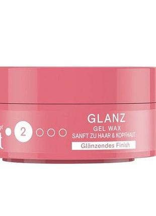 Taft гель-віск для вкладання волосся та надання блиску glanz gel wax 75 мл
